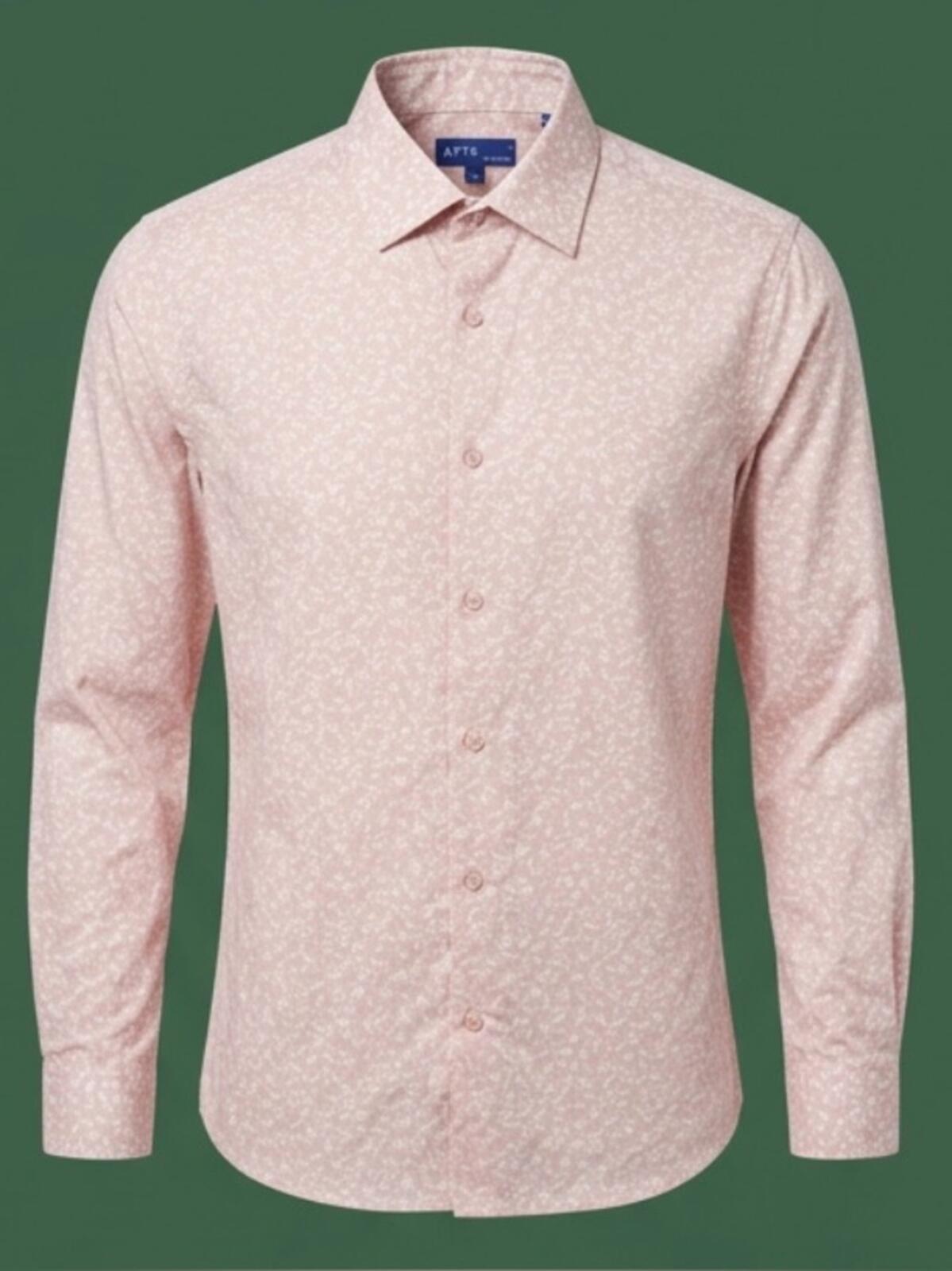 Apt. 9 Men’s Light Pink Floral Dress Shirt