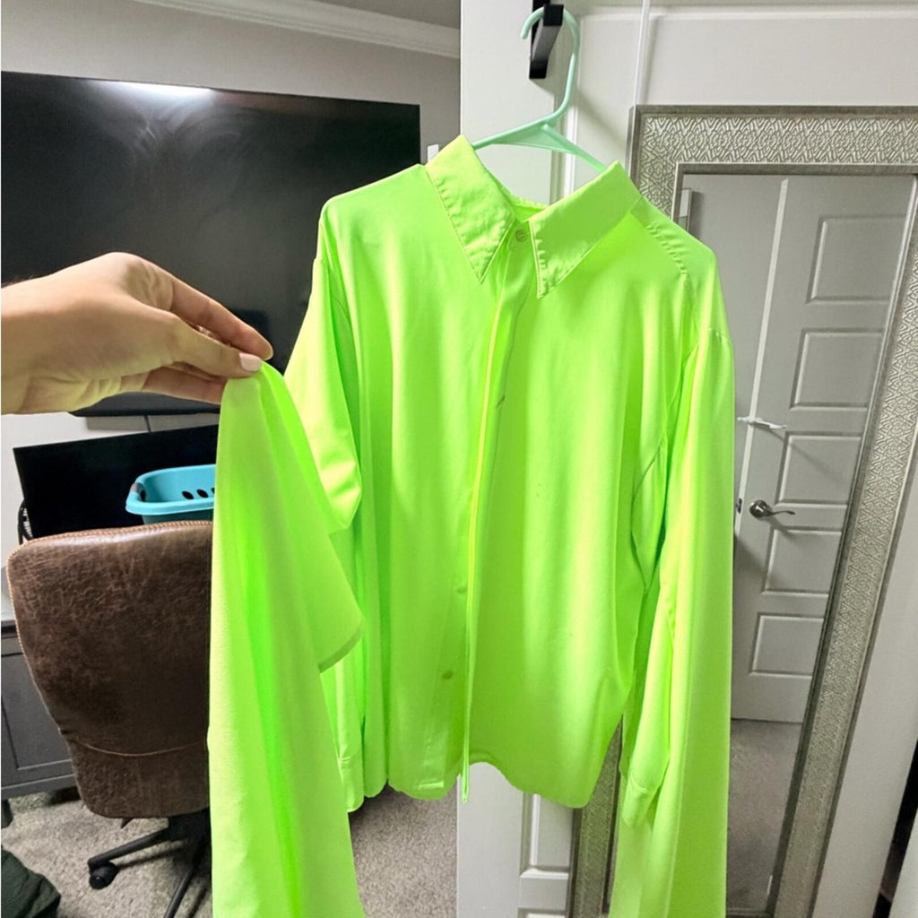 Lime Green Women's Top