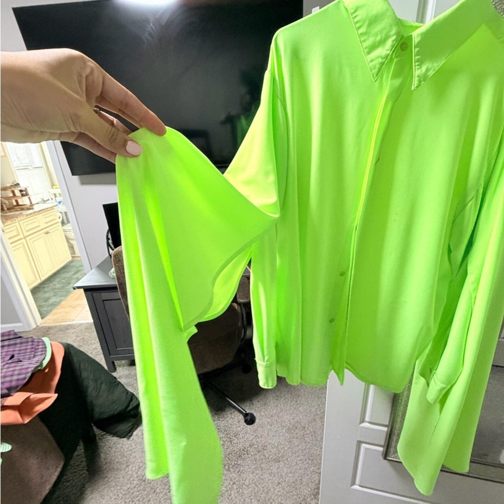 Lime Green Women's Top