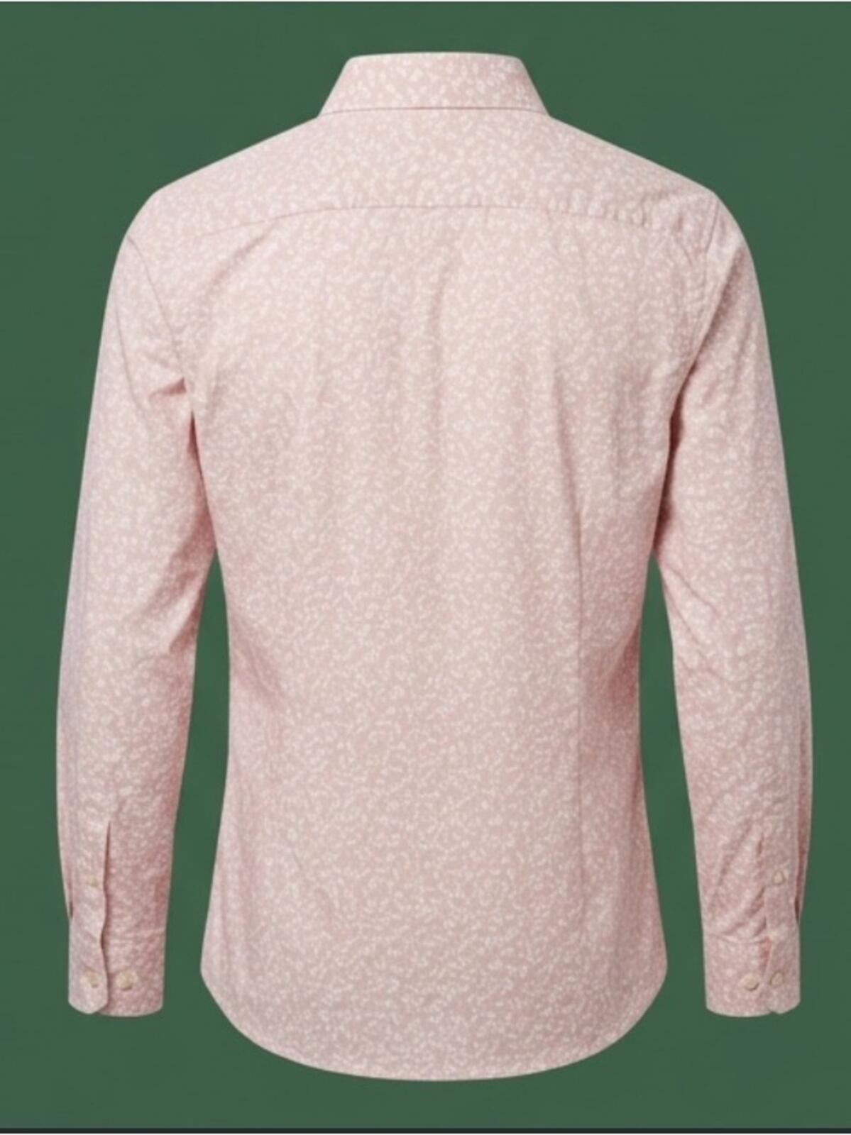 Apt. 9 Men’s Light Pink Floral Dress Shirt