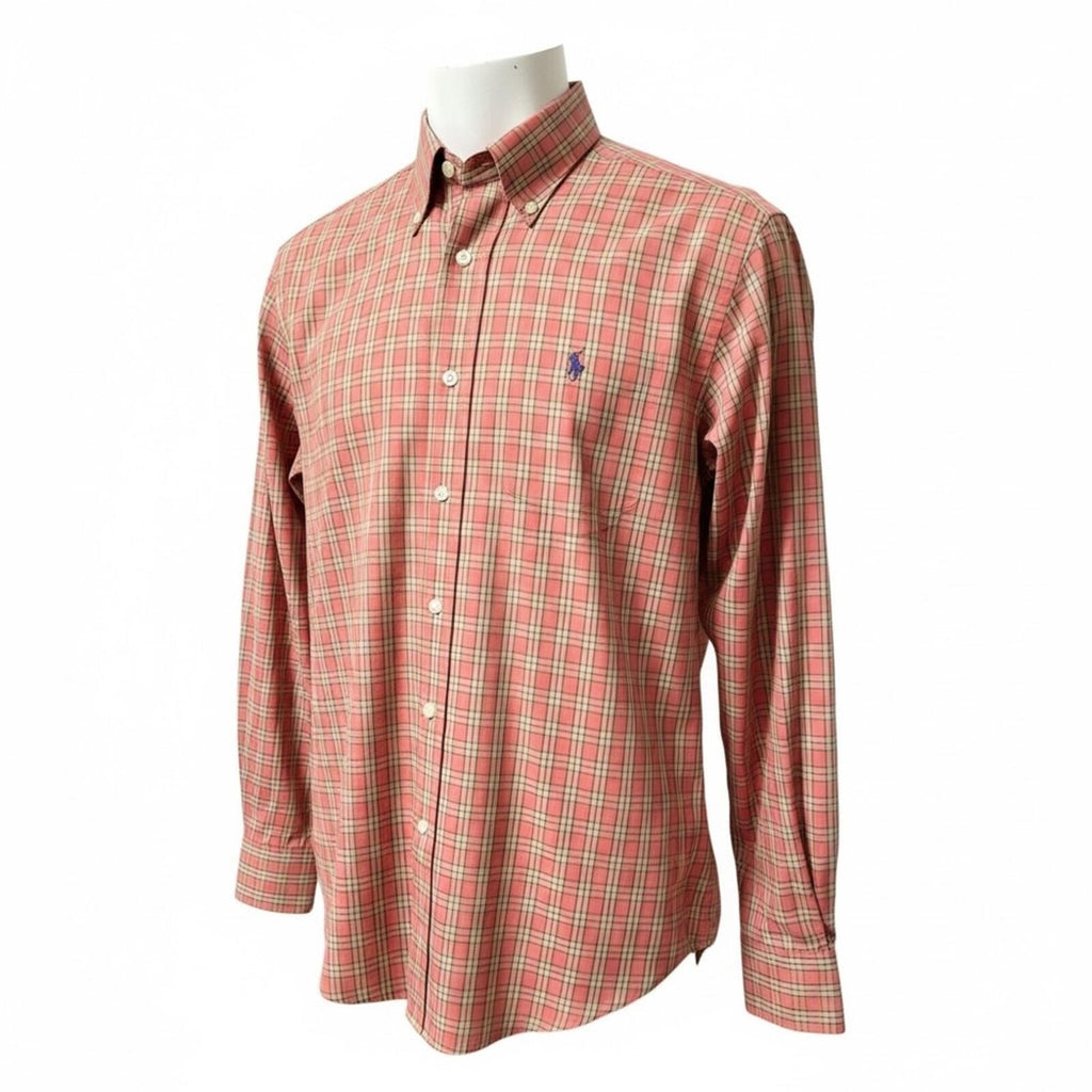 Ralph Lauren Classic Fit Red Plaid Shirt
