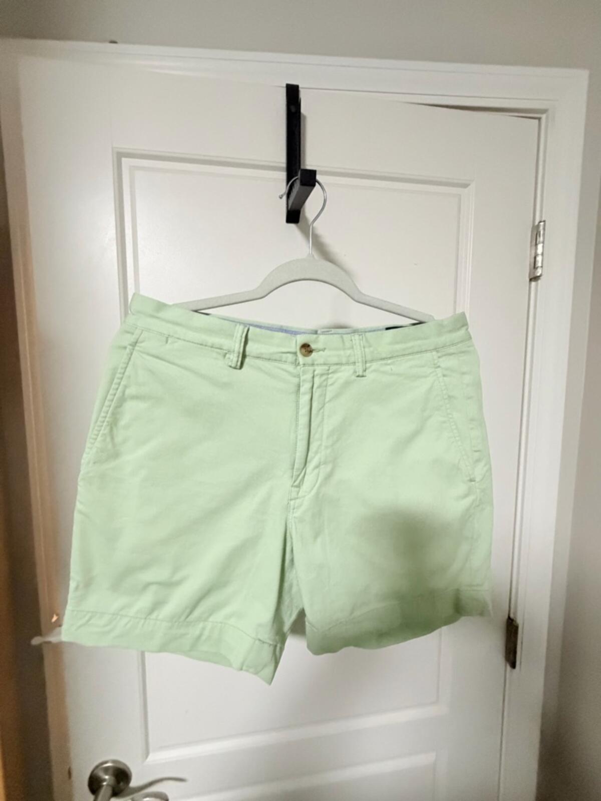 Ralph Lauren Pastel Mint Cotton Bermudas