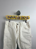 Dickies Men’s Cargo Pants in Off-White/Cream