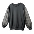 SHEIN Black Crew Neck Top