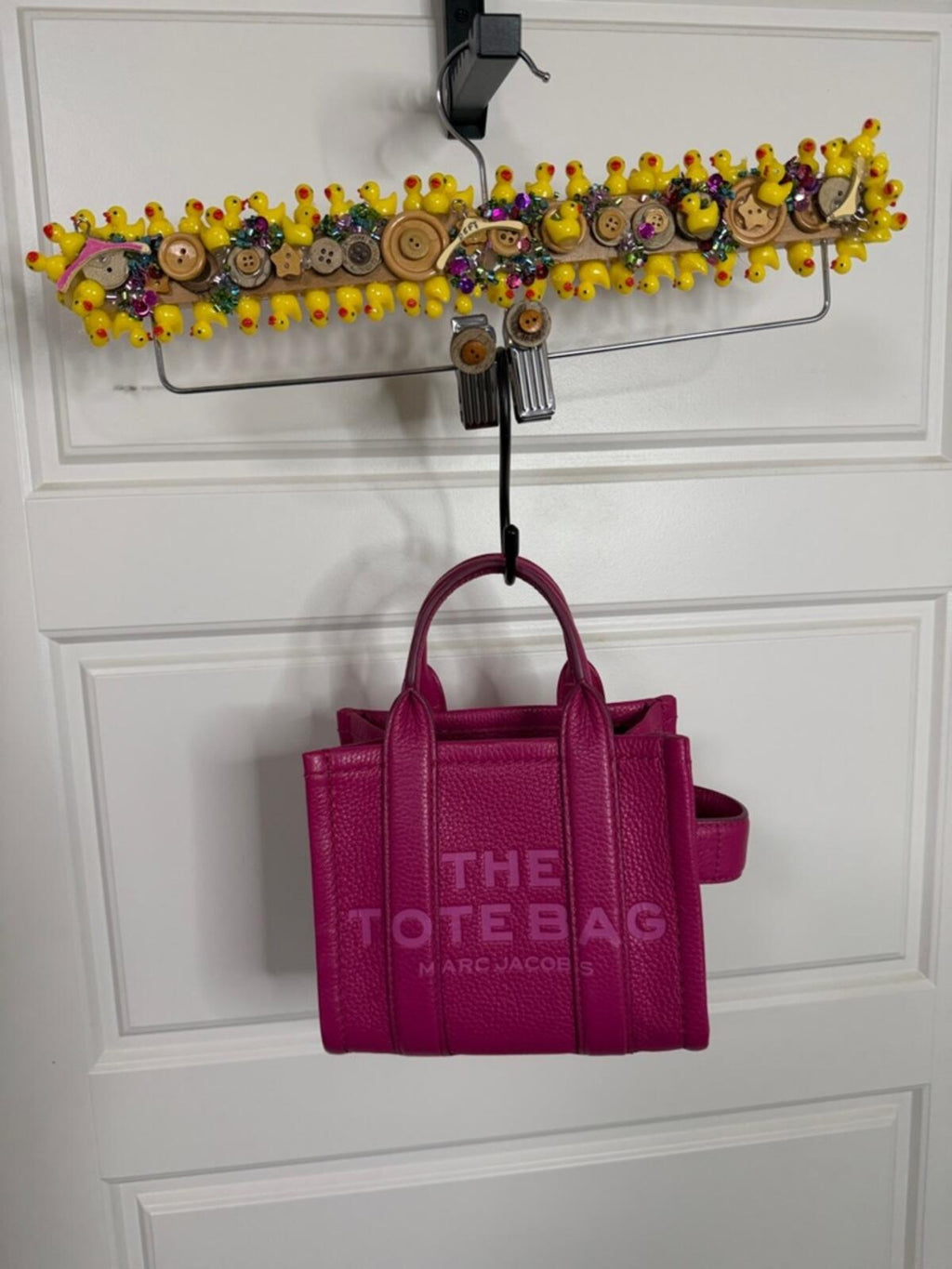 Marc Jacobs The mini Tote Bag - Hot Pink
