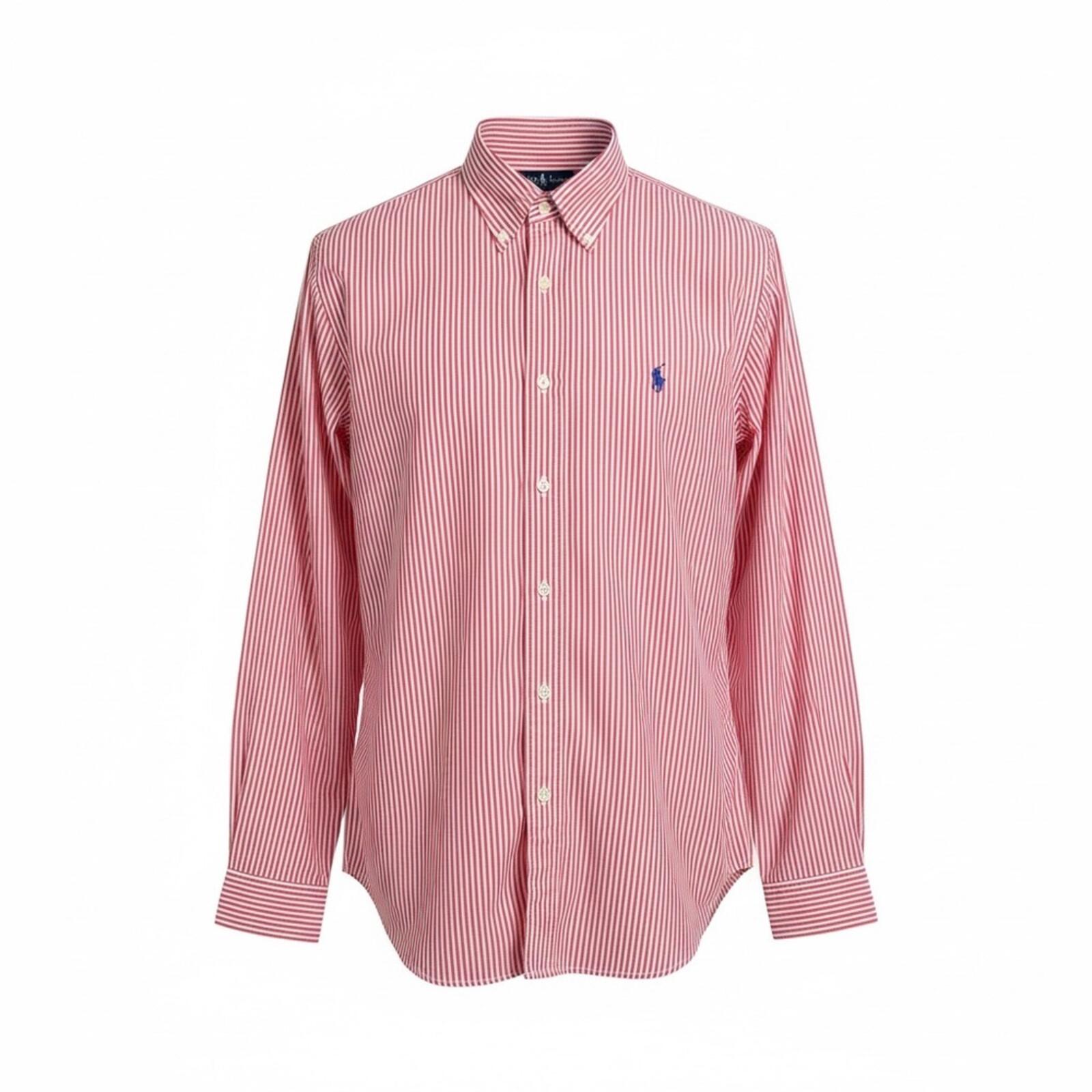 Ralph Lauren Red and White Shirt