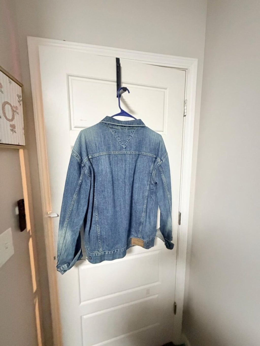 Tommy Hilfiger Light Blue Denim Jacket - Button-Front Shirt Jacket